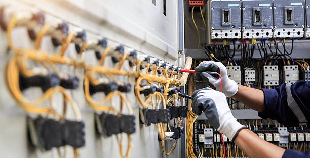 Professional Electrical Inspection technician working in Fairfax city County, VA